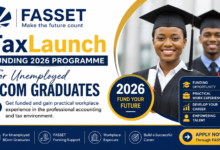 FASSET TaxLaunch Funding 2026 Programme for unemployed BCom graduates